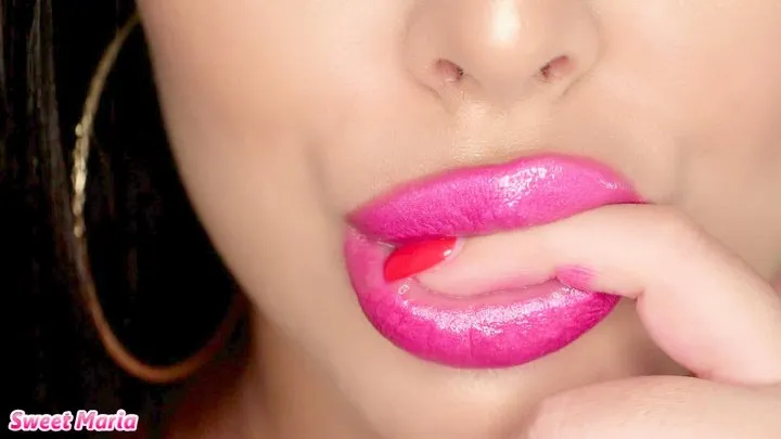 Pink lips & mouth tour ~ Sweet Maria
