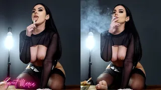 Quick blowjob tease ~ Sweet Maria