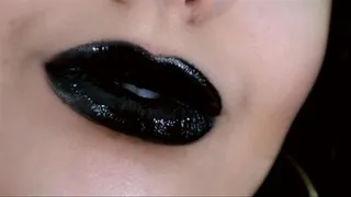 Cum for my black lips ~ Sweet Maria