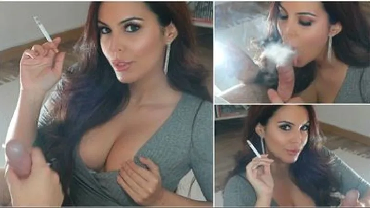 Blowing smoke until you cum ~ Sweet Maria