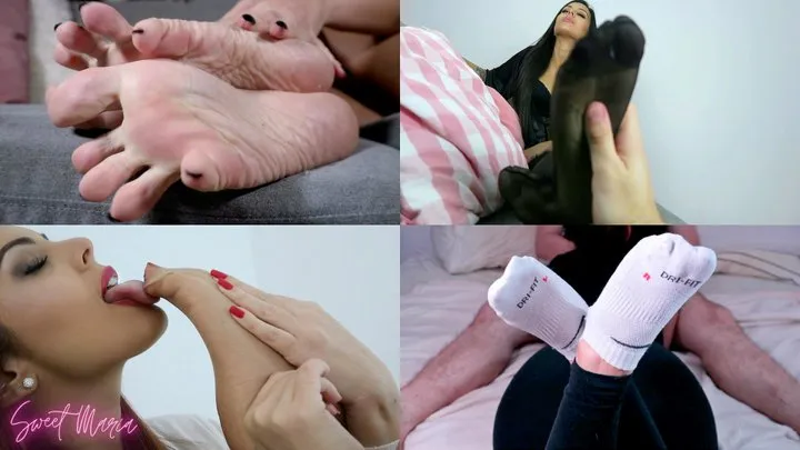 Foot fetish bundle! ~ Sweet Maria