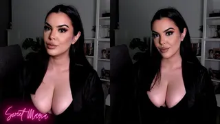 Huge tits bouncing & burping ~ Sweet Maria