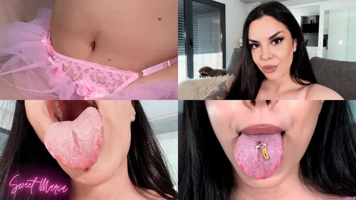 Fuck my belly button before I swallow you! ~ Sweet Maria