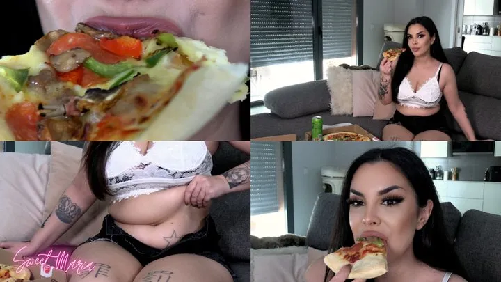 Unaware pizza vore ~ Sweet Maria