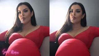 Pregnant step-mom teaches you how to smoke ~ Sweet Maria