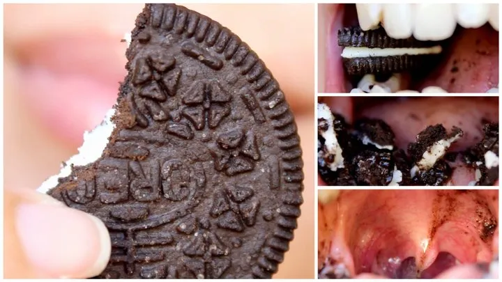 Chewing Oreo Cookies [Request]