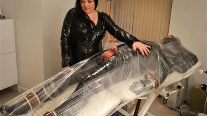 Clingfilm bondage