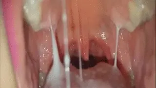 Uvula Milk Swallowing
