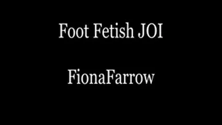 Foot Fetish JOI