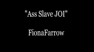 Ass Slave JOI