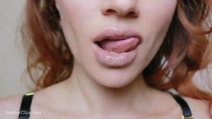 Slave for nude lips