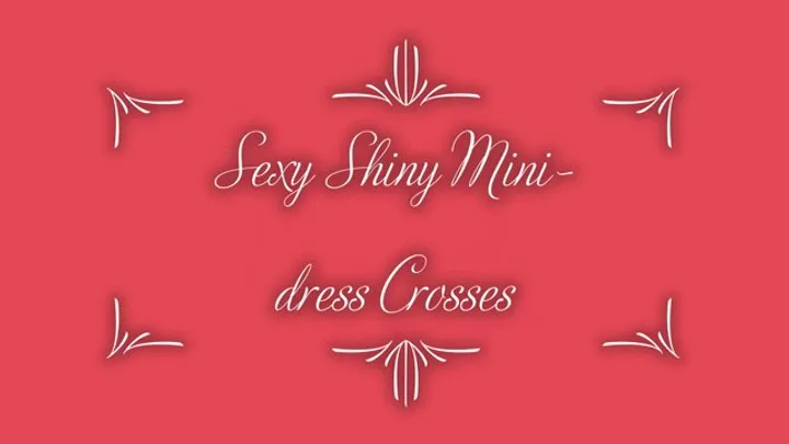 Sexy Mini-dress Crosses