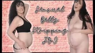 Sensual Belly Stripping JOI