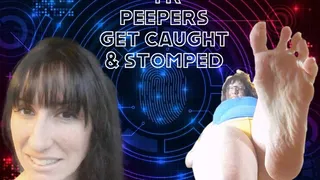 Peepers get caught AND crushed!!