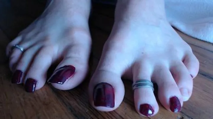 High Def Outgrown Toe nail Painting