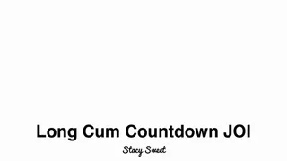 Long Cum Countdown 2
