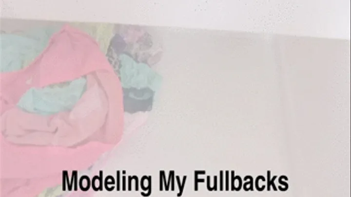 Modeling My Fullbacks