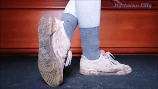 Dirty reebok sneakers