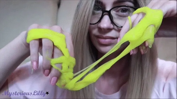 My sexy, feminine hands and slime!