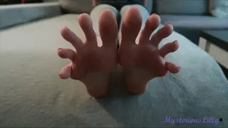 Just my feet in front of your face