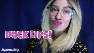 Duck lips by Mysterious Lilly