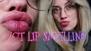 Hot lip smelling by Mysterious Lilly
