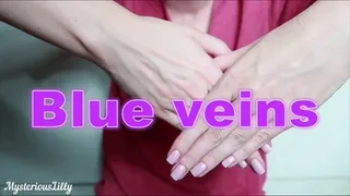 Blue veins