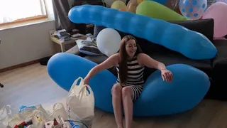 Sophie pops all my balloons