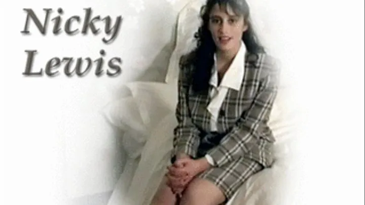 Vintage Amateur porn of English Pornstar Nicky Lewis