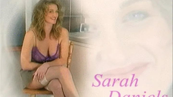 UK porn star Sarah Daniels vintage big tits porn