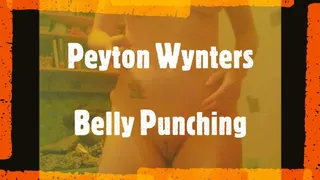 4K: Peyton Wynters Enduring Belly Punching