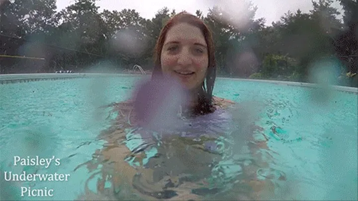 Underwater Blowjob in the Rain