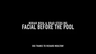 Norah Nova Gets a Facial Before the Pool