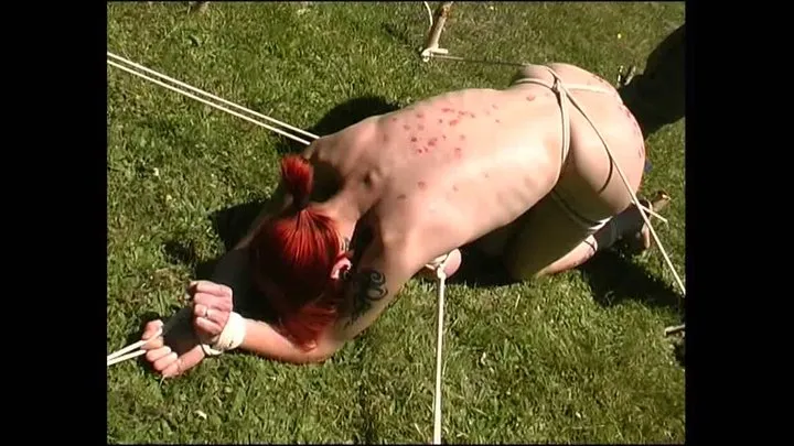 Outdoor Punishment for German Slavegirl Melanie - Part 2