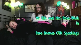 Bare Bottom OTK Spankings