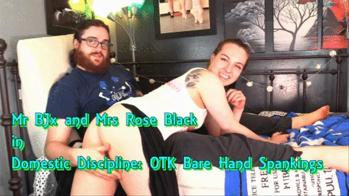 Domestic Discipline: OTK Bare Handed Spankings