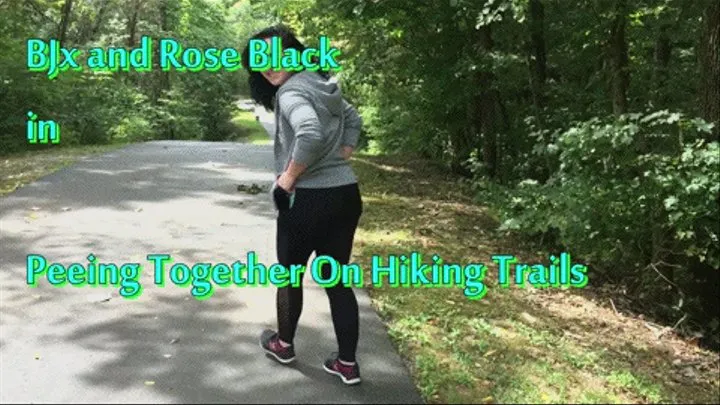 Peeing Together On Hiking Trails