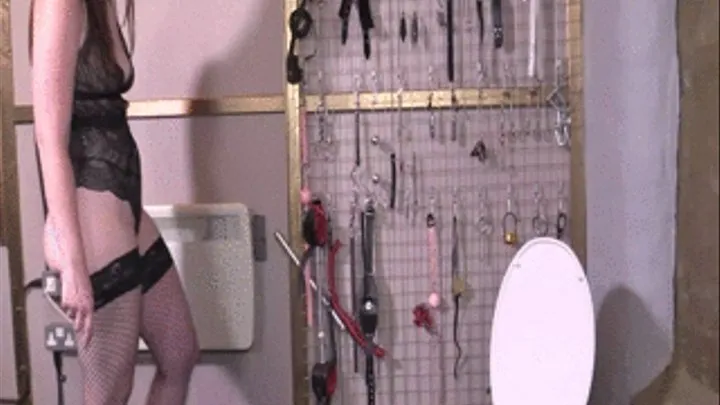 VIVIENNE L'AMOUR - TOILET SLAVE TAKES THE STREAM