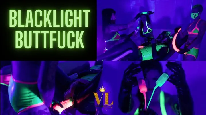 VIVIENNE L'AMOUR - BLACKLIGHT BUTTFUCK UV PEGGING