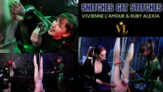 VIVIENNE L'AMOUR - SNITCHES GET STITCHES