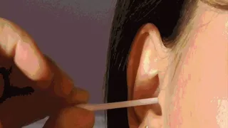 To clean the ears are strange things.