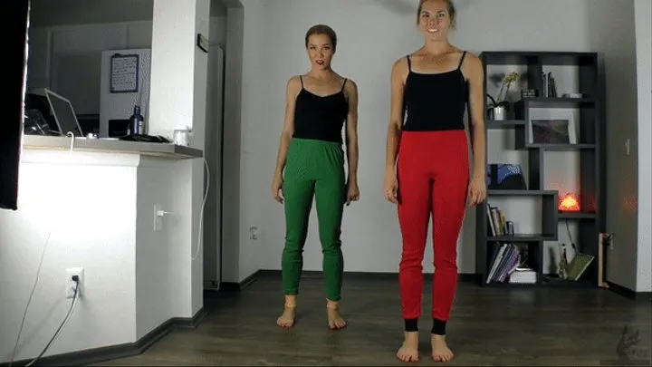 The Wolfe Step-Sister Stomp: Red And Green Long Johns Edition