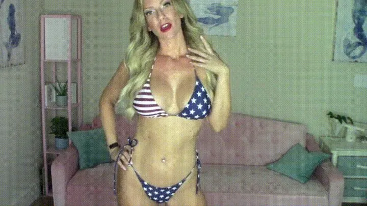 Independence day Busty Blonde Trigger Homewrecker