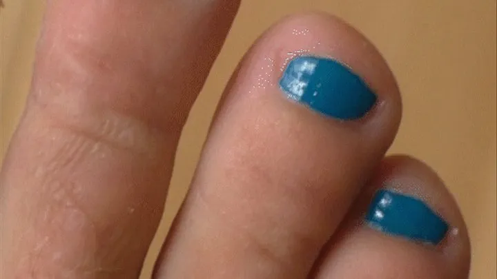 Bridgitte's Blue Toe Nails (LD )