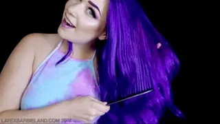 Purple Princess Hair Worship