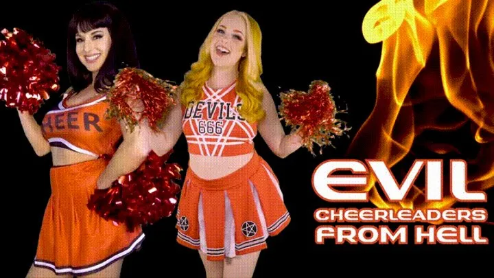 Evil Cheerleaders from HELL ft Goddess Valora