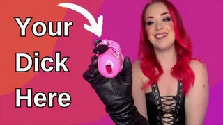 "Your Dick Here" Chastity Encouragement