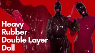 Heavy Rubber Double Layer Doll