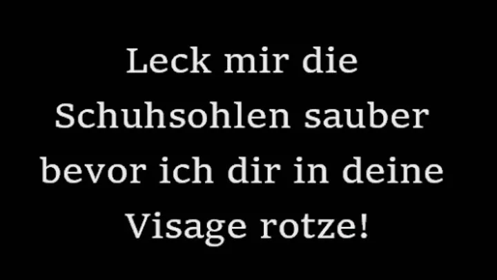 Leck mir Buffalosohlen sauber!