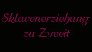 Sklavenerziehung zu Zweit - extreme Sklavenfütterung